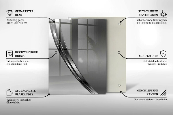 Üveg vágódeszka Színes gyümölcsök