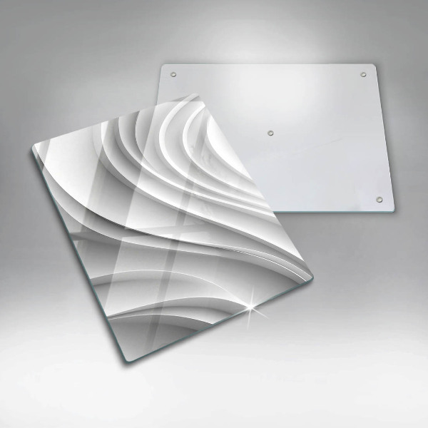 Üveg vágódeszka Geometriai vonalak