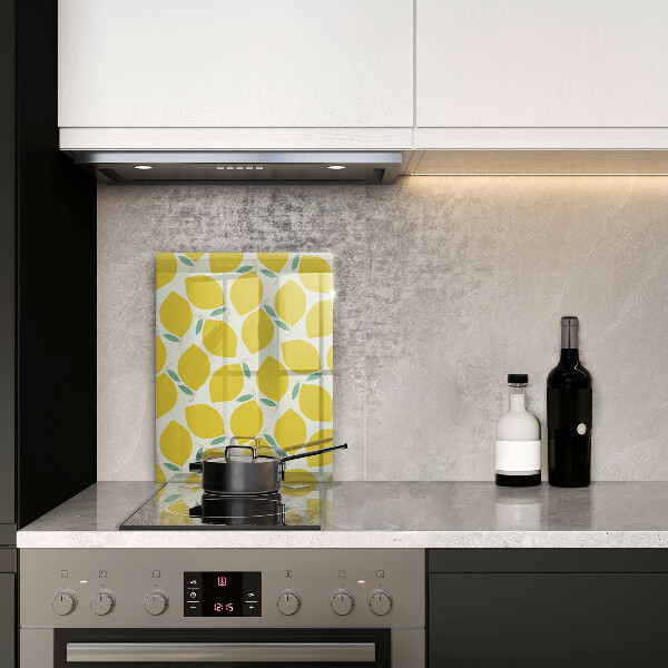 Üveg vágódeszka Rajzfilm citrom