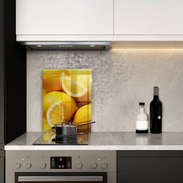 Üveg vágódeszka Lédús citromok