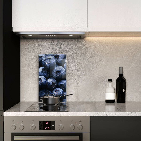 Üveg vágódeszka Közelkép a bogyók