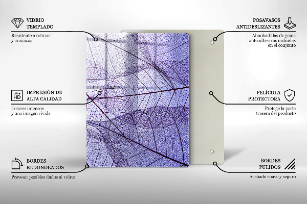 Üveg vágódeszka Zöldségek és fűszerek