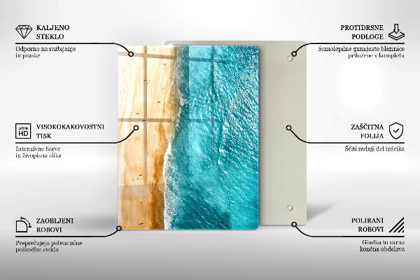 Üveg vágódeszka Modern kompozíció