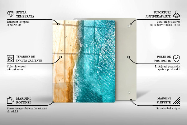 Üveg vágódeszka Modern kompozíció