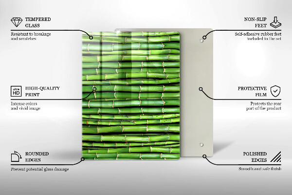 Üveg vágódeszka Régi fa táblák