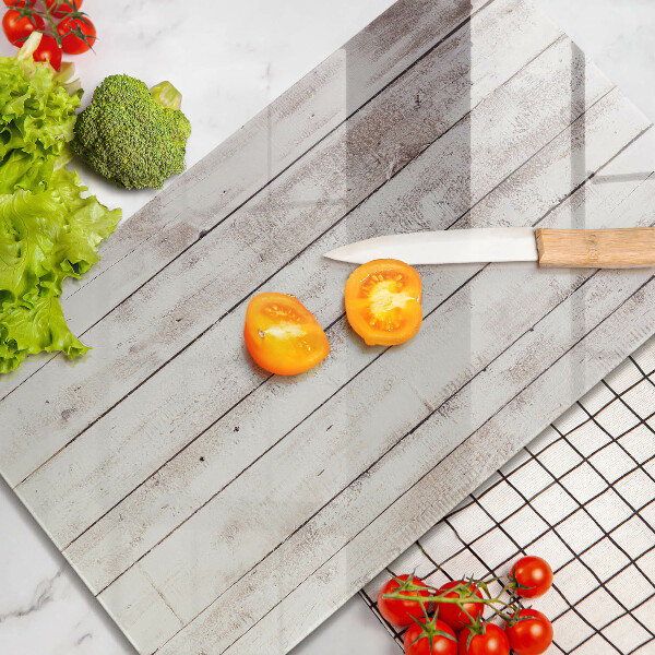 Üveg vágódeszka Régi fa táblák