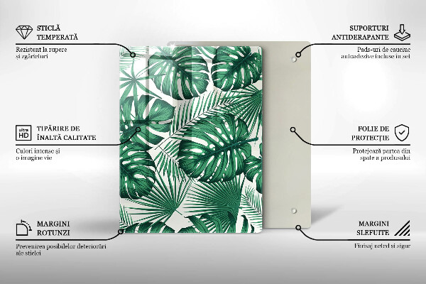 Üveg vágódeszka Beton textúra