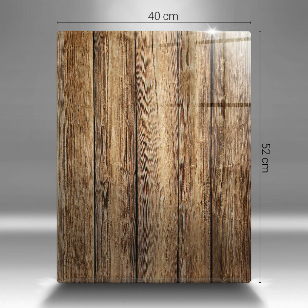 Üveg vágódeszka Fa textúra táblák