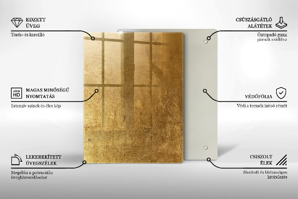 Üveg vágódeszka Pasztell bazsarózsa