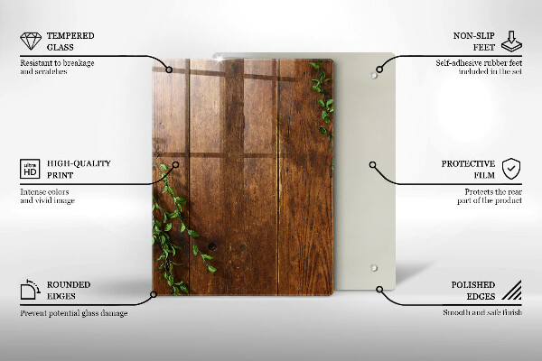 Üveg vágódeszka Arany absztrakció