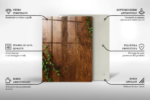 Üveg vágódeszka Arany absztrakció