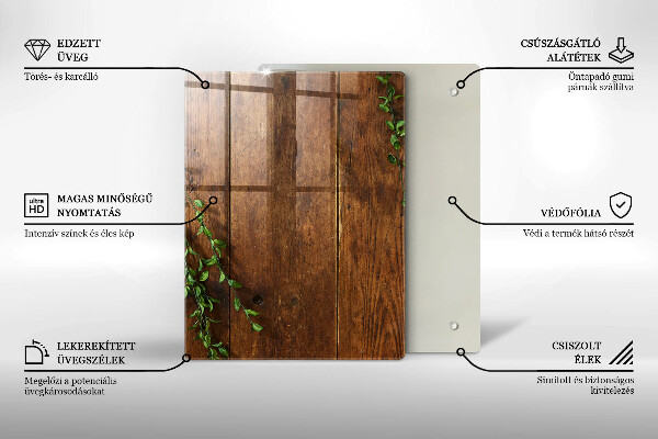 Üveg vágódeszka Arany absztrakció