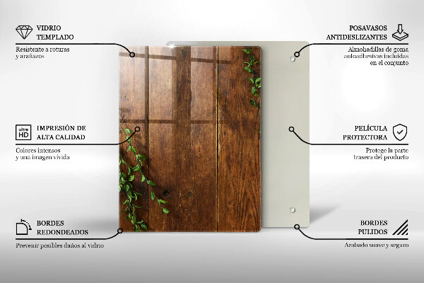 Üveg vágódeszka Arany absztrakció