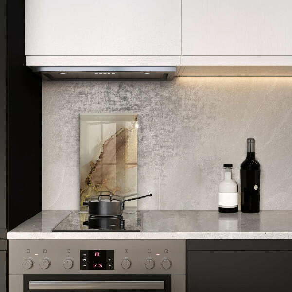 Üveg vágódeszka Arany absztrakció