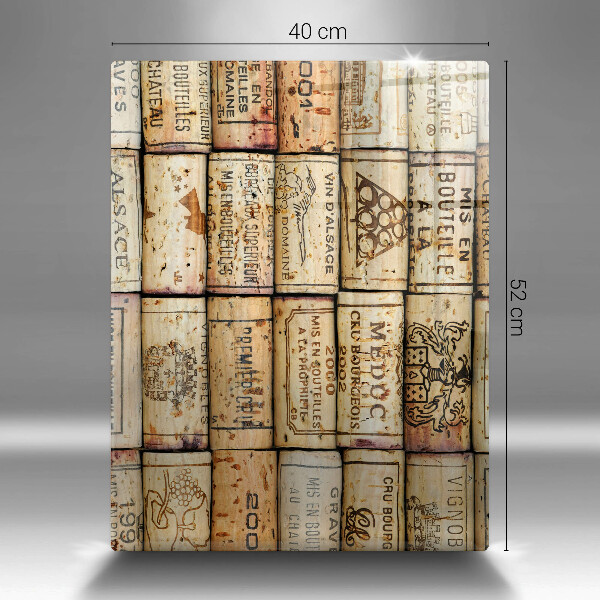 Üveg vágódeszka Régi bordugók