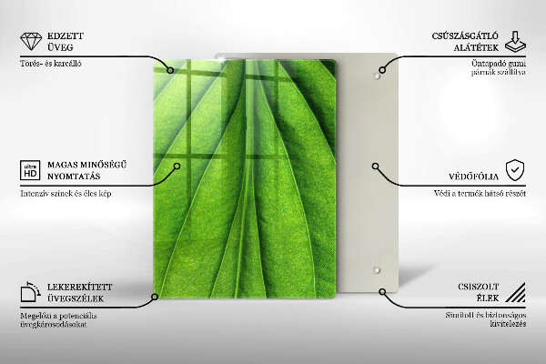Üveg vágódeszka Márvány kő textúra