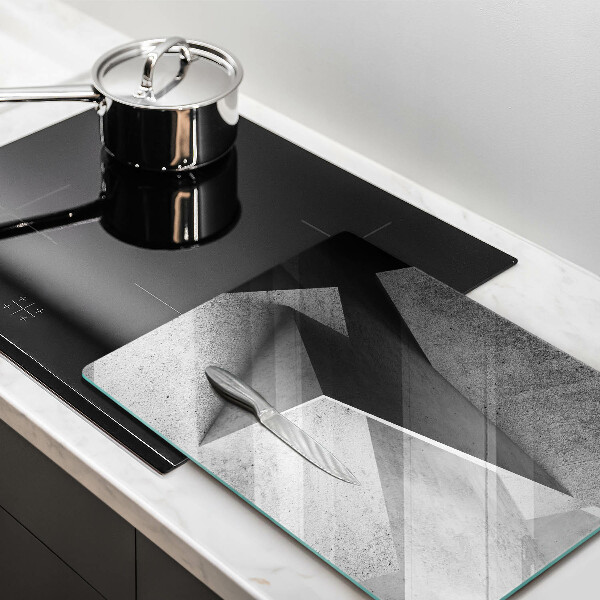 Üveg vágódeszka Konkrét absztrakció