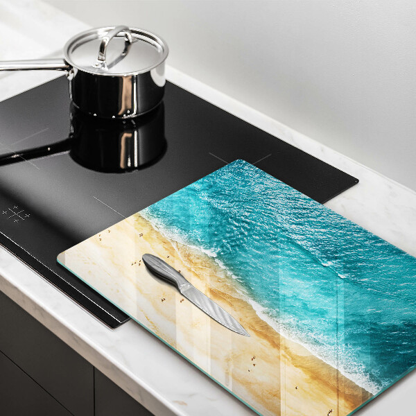 Üveg vágódeszka Tengerpart és tenger