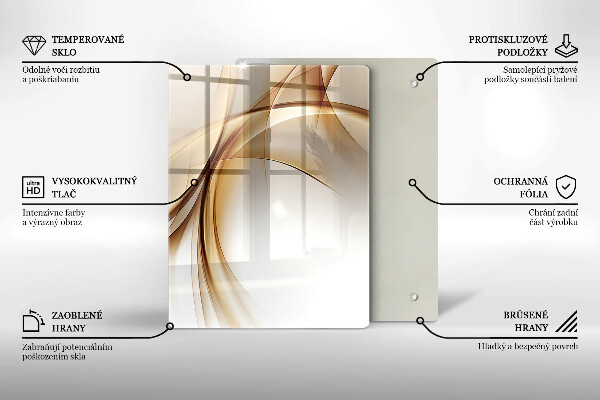 Üveg vágódeszka Tavaszi rózsaszín virágok