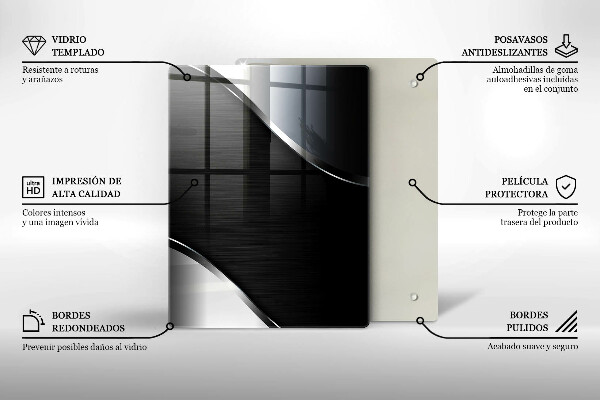 Üveg vágódeszka Régi fa táblák