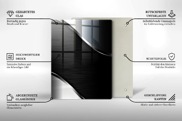 Üveg vágódeszka Régi fa táblák