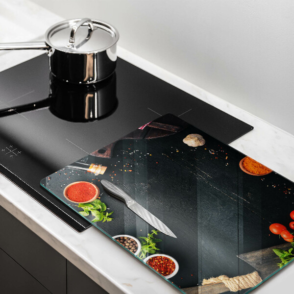 Üveg vágódeszka koktélparadicsom