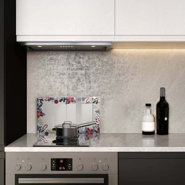 Üveg vágódeszka karácsonyi díszek