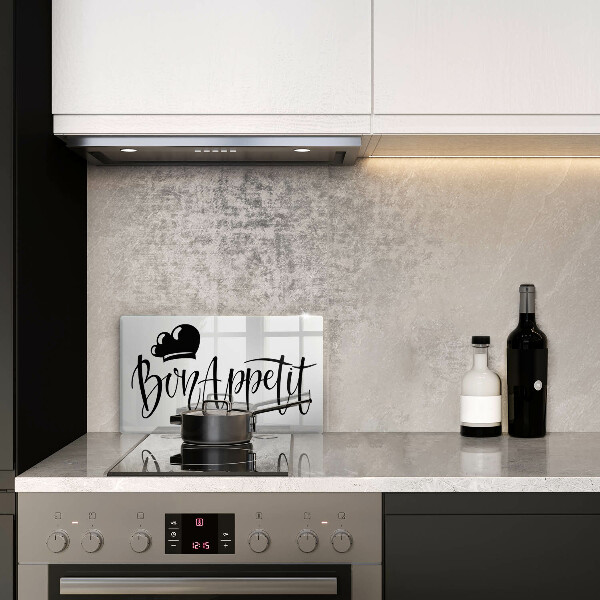 Üveg vágódeszka Bon Appetit