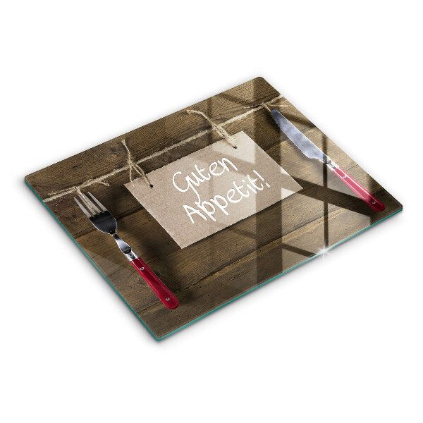 Üveg vágódeszka Guten Apetit