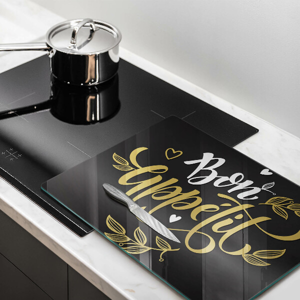 Üveg vágódeszka Bon Appetit