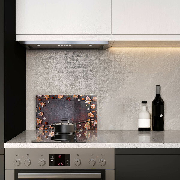 Üveg vágódeszka Mézeskalács karácsony