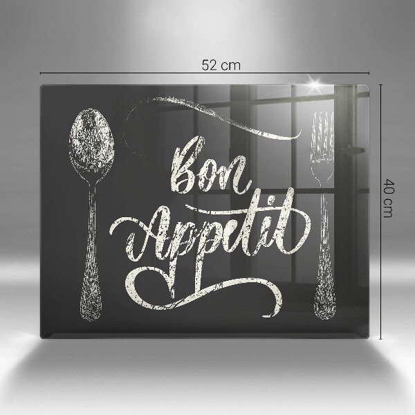 Üveg vágódeszka Bon Appetit