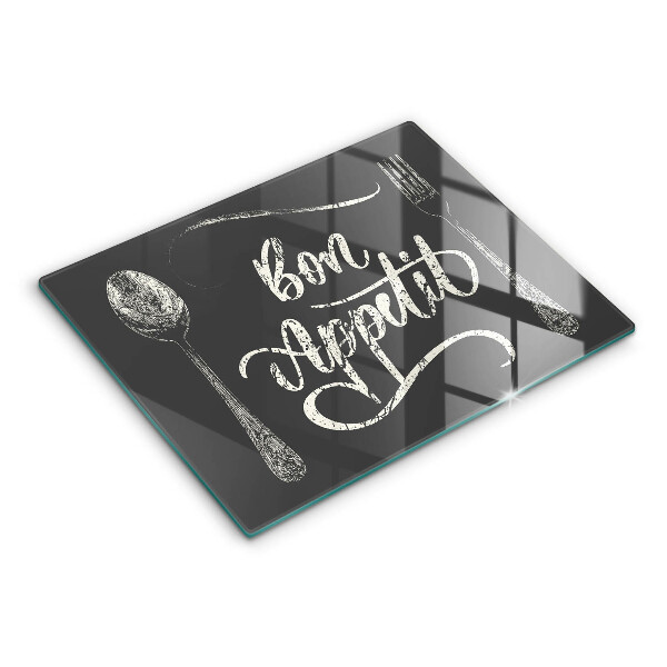 Üveg vágódeszka Bon Appetit