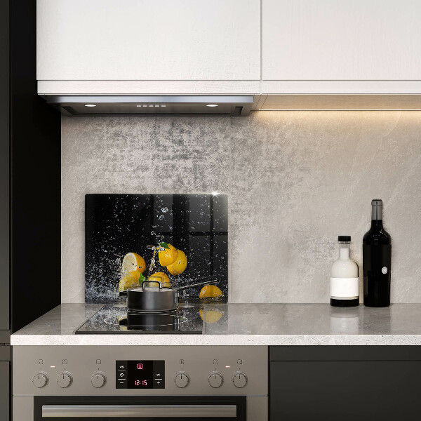 Üveg vágódeszka Lédús citrom gyümölcs