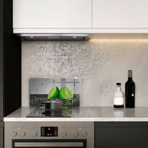 Üveg vágódeszka Lédús lime és víz