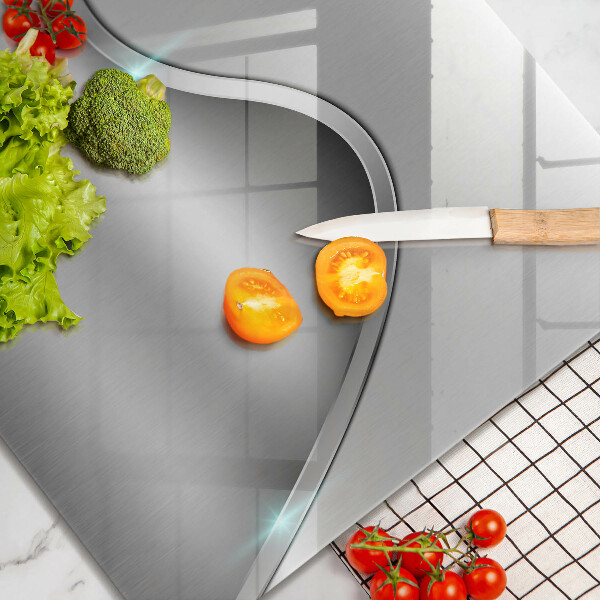 Üveg vágódeszka Fém absztrakció