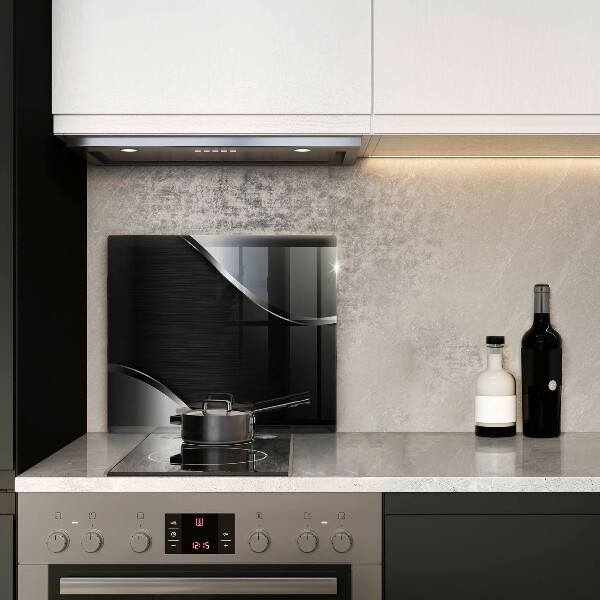 Üveg vágódeszka Fém absztrakció