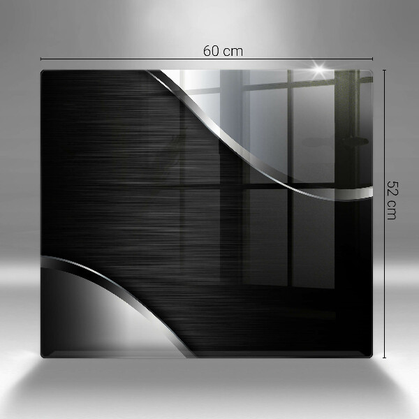 Üveg vágódeszka Fém absztrakció