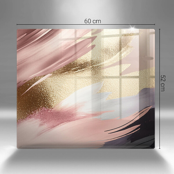 Üveg vágódeszka Pasztell foltok