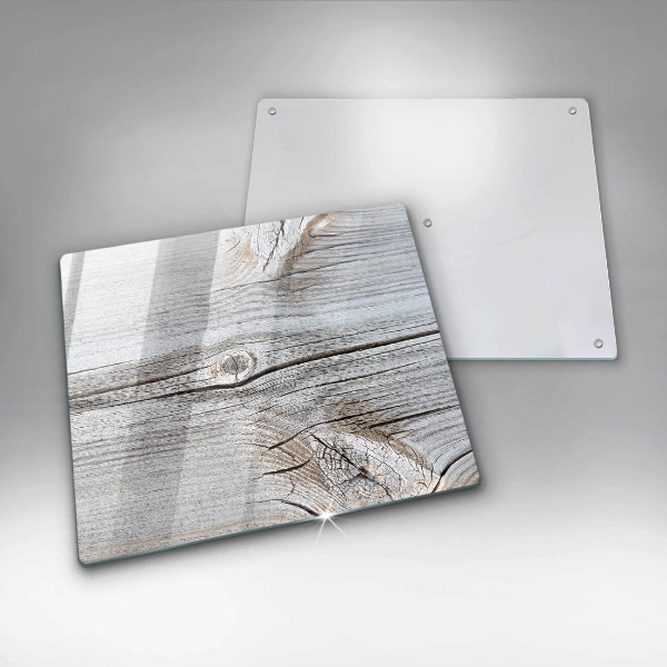 Üveg vágódeszka Világos fa szerkezet