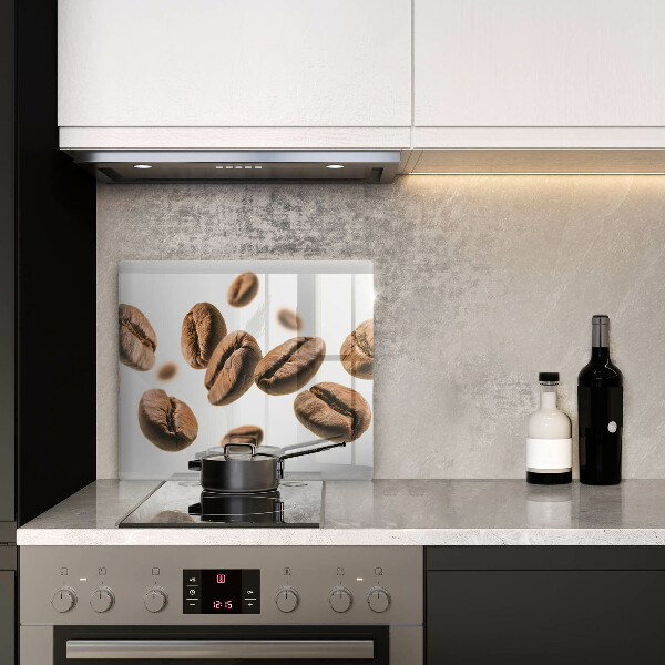 Üveg vágódeszka Kávébab