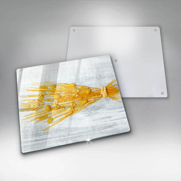 Üveg vágódeszka Tészta