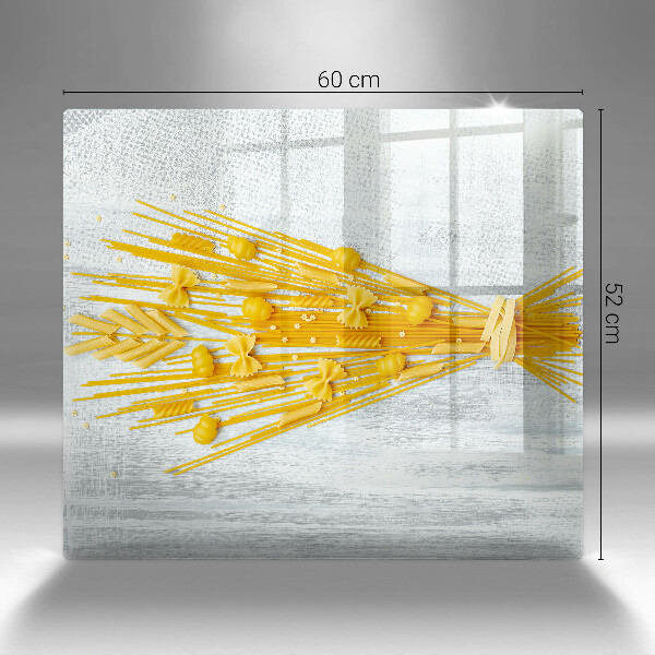 Üveg vágódeszka Tészta