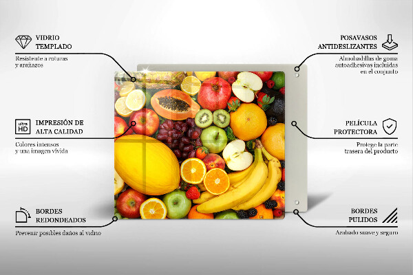 Üveg vágódeszka Gyümölcsgyűjtés