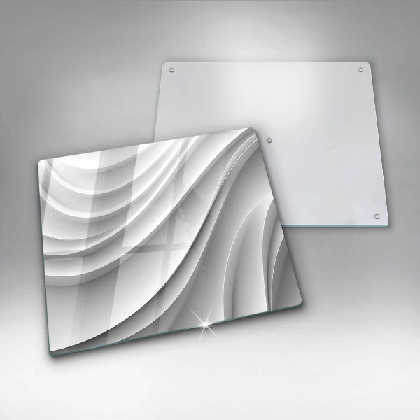 Üveg vágódeszka Geometriai vonalak