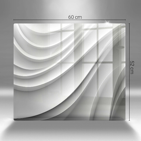 Üveg vágódeszka Geometriai vonalak