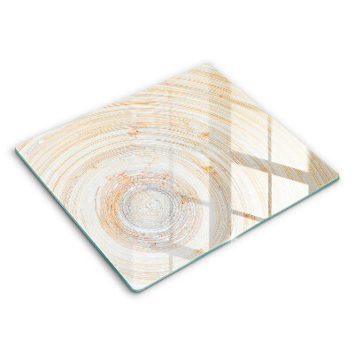 Üveg vágódeszka Fa textúra