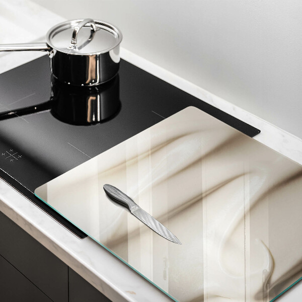 Üveg vágódeszka Krémes fagylalt