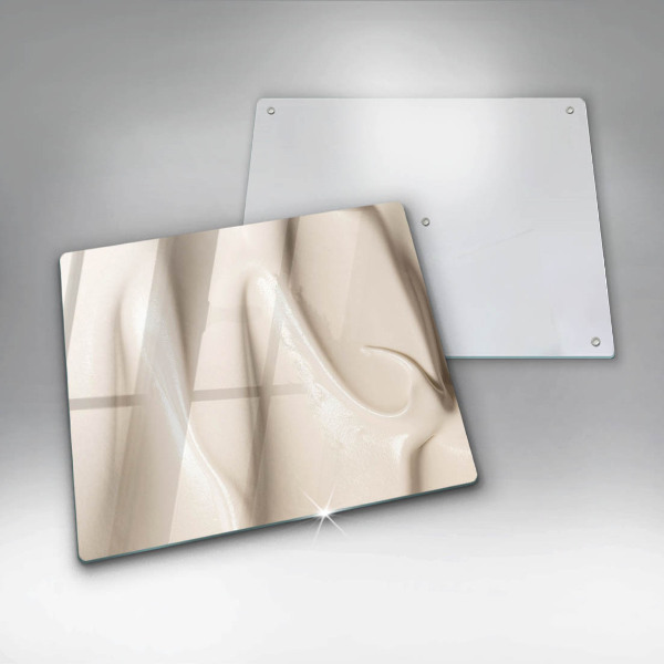 Üveg vágódeszka Krémes fagylalt