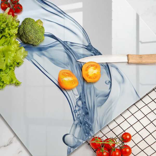 Üveg vágódeszka Kristályvíz